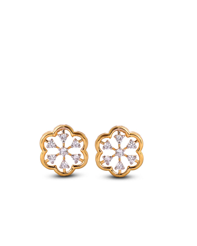 Floral Gold-Tone-P003