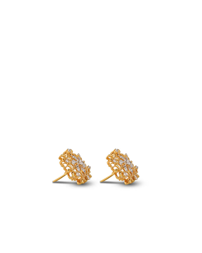 Pave Zircon Swirl-E005