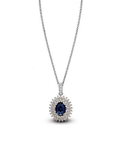 Elegant Blue Sapphire-P001