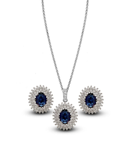 Elegant Blue Sapphire-P001