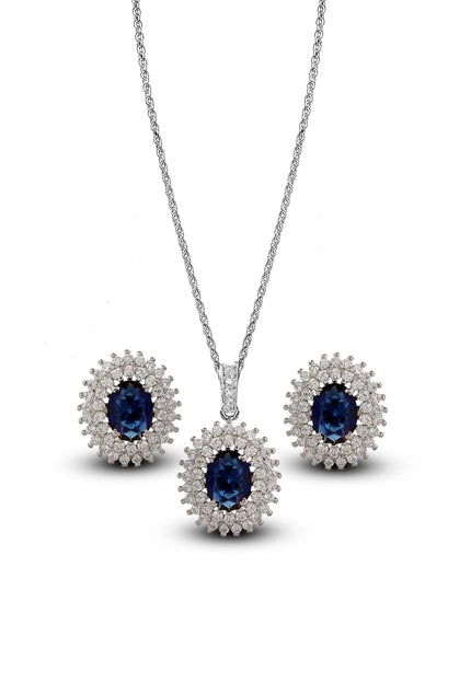 <strong>Elegant Blue Sapphire-P001</strong>
