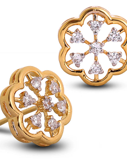 Floral Gold-Tone-P003