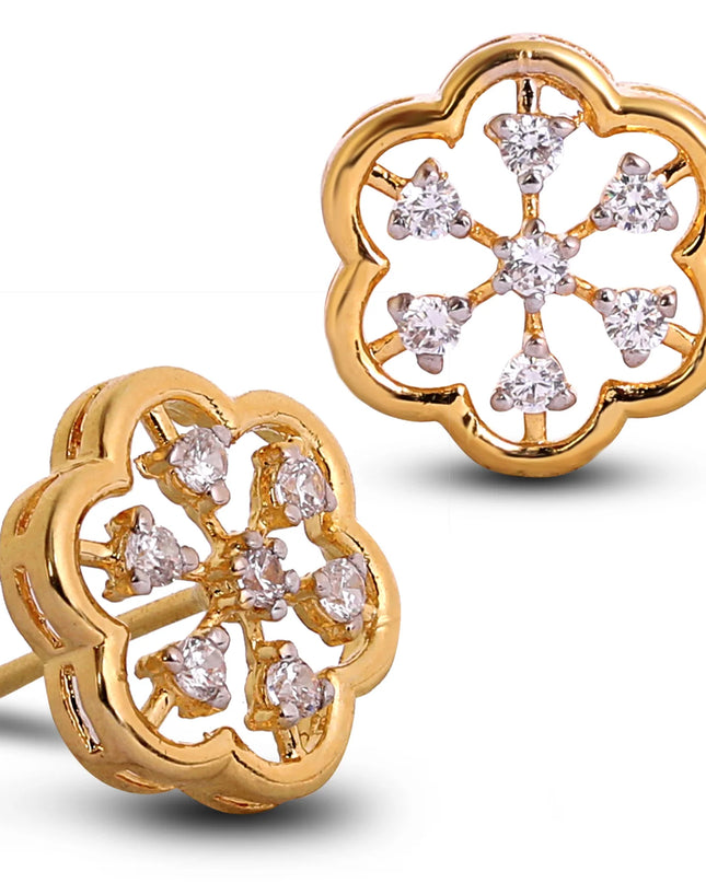 Floral Gold-Tone-P003