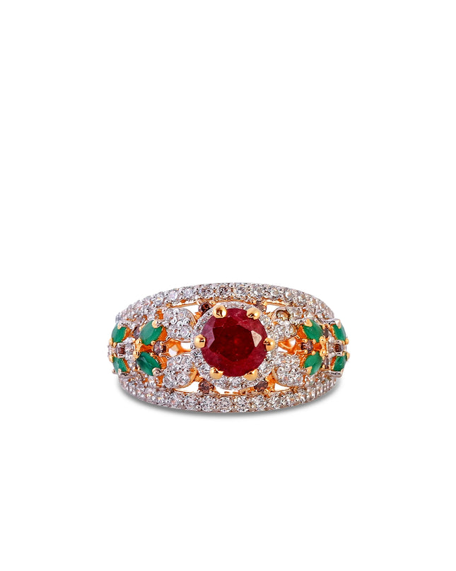 Vintage Royal Ruby-R004