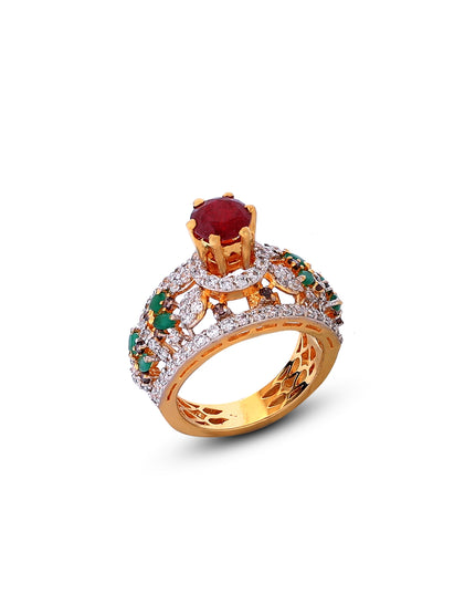 Vintage Royal Ruby-R004