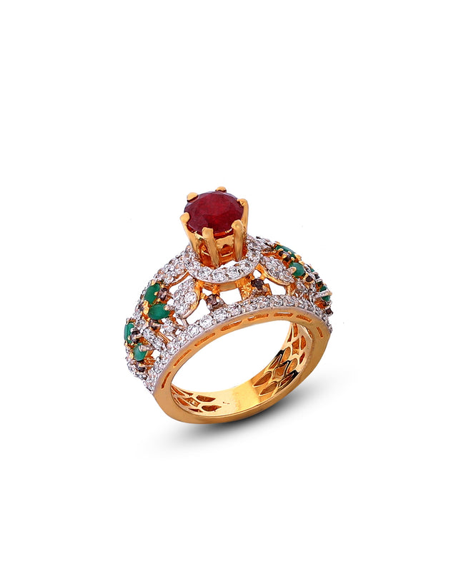 Vintage Royal Ruby-R004