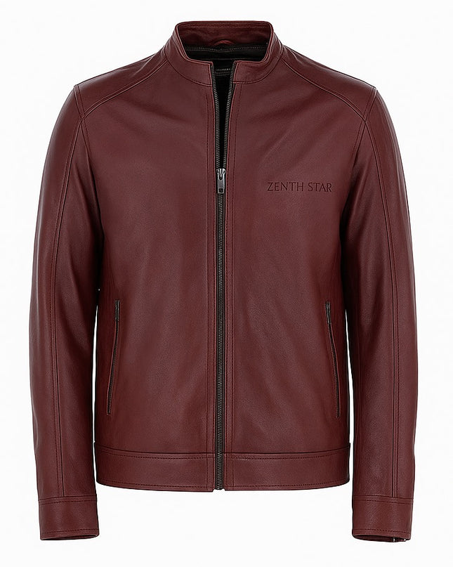 Maroon Classic Leather-J007